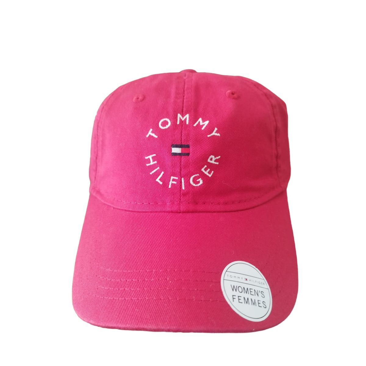 TOMMY HILFIGER - Gorra Jockey de Mujer Tommy Hilfiger Roja Womens Femmes