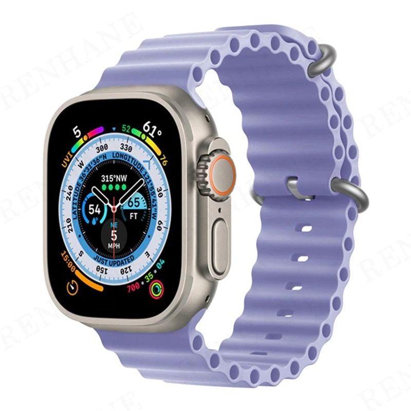 GENERICO - Correa Ocean Para Apple Watch 42 - 44 - 45 - 49 mm