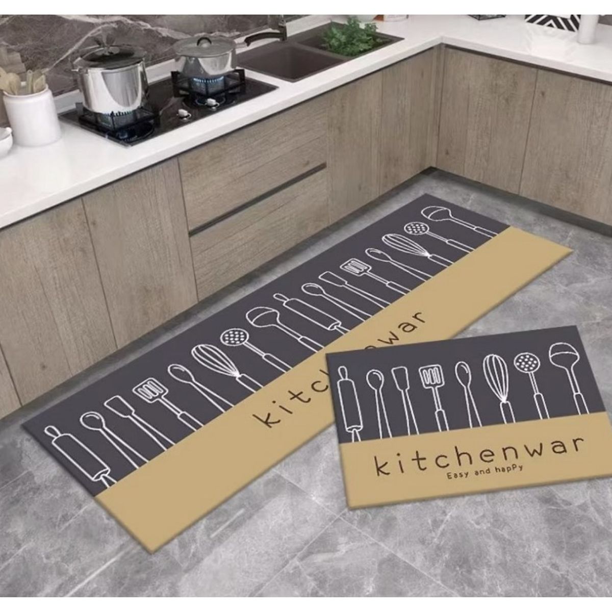 COMPRAPO - Set Alfombras Cocina Kitchenwar Antideslizante