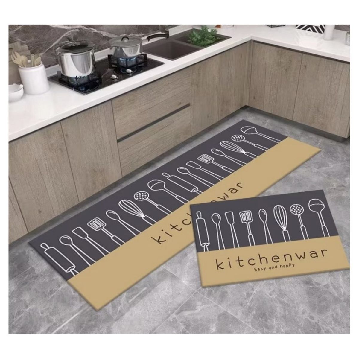 COMPRAPO - Set Alfombras Cocina Kitchenwar Antideslizante