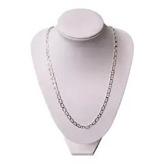 GENERICO - Cadena plata ancla gucci gruesa 60 cm hombre