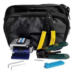GENERICO - Kit Herramientas Fibra Optica Ftth 4 Por 1 Fc-6s