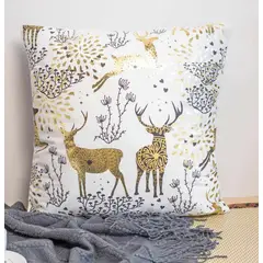 GENERICO - Fundas de Navidad pack 4 Surtidas terciopelo - Blanco