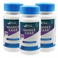 Diabet Care 3 Frascos 180 Caps 3x60. Glucosa Azucar