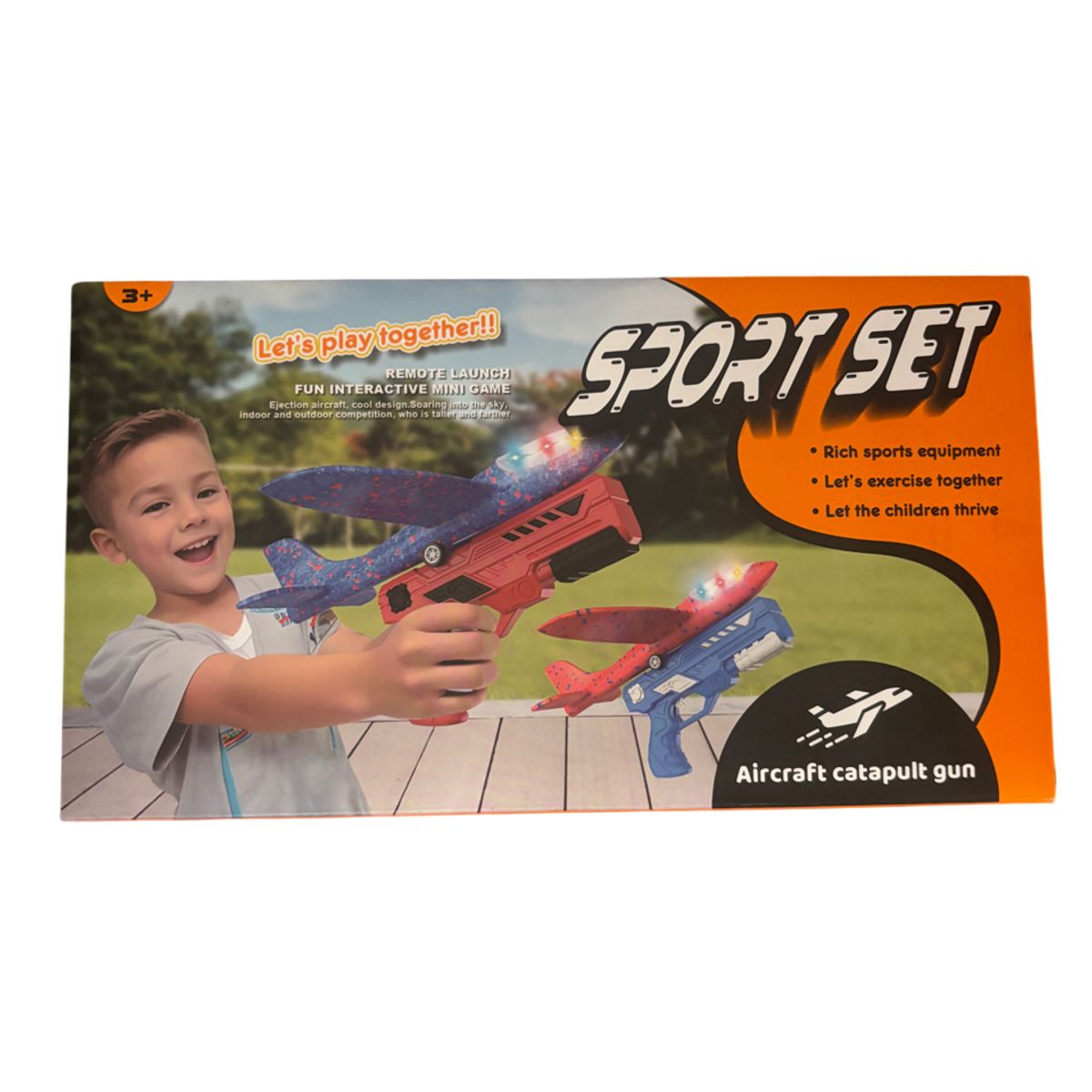 GENERICO - Lanza Aviones Juguete Pistola Lanza Avion