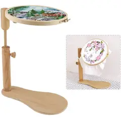 GENERICO - Soporte De Madera Para Bastidores De Bordado