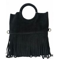 Cartera cuero natural genuino Modelo Blanca Flecos