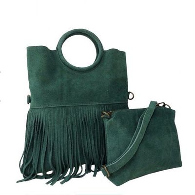 Imagen 2 del producto Cartera cuero natural genuino Modelo Blanca Flecos