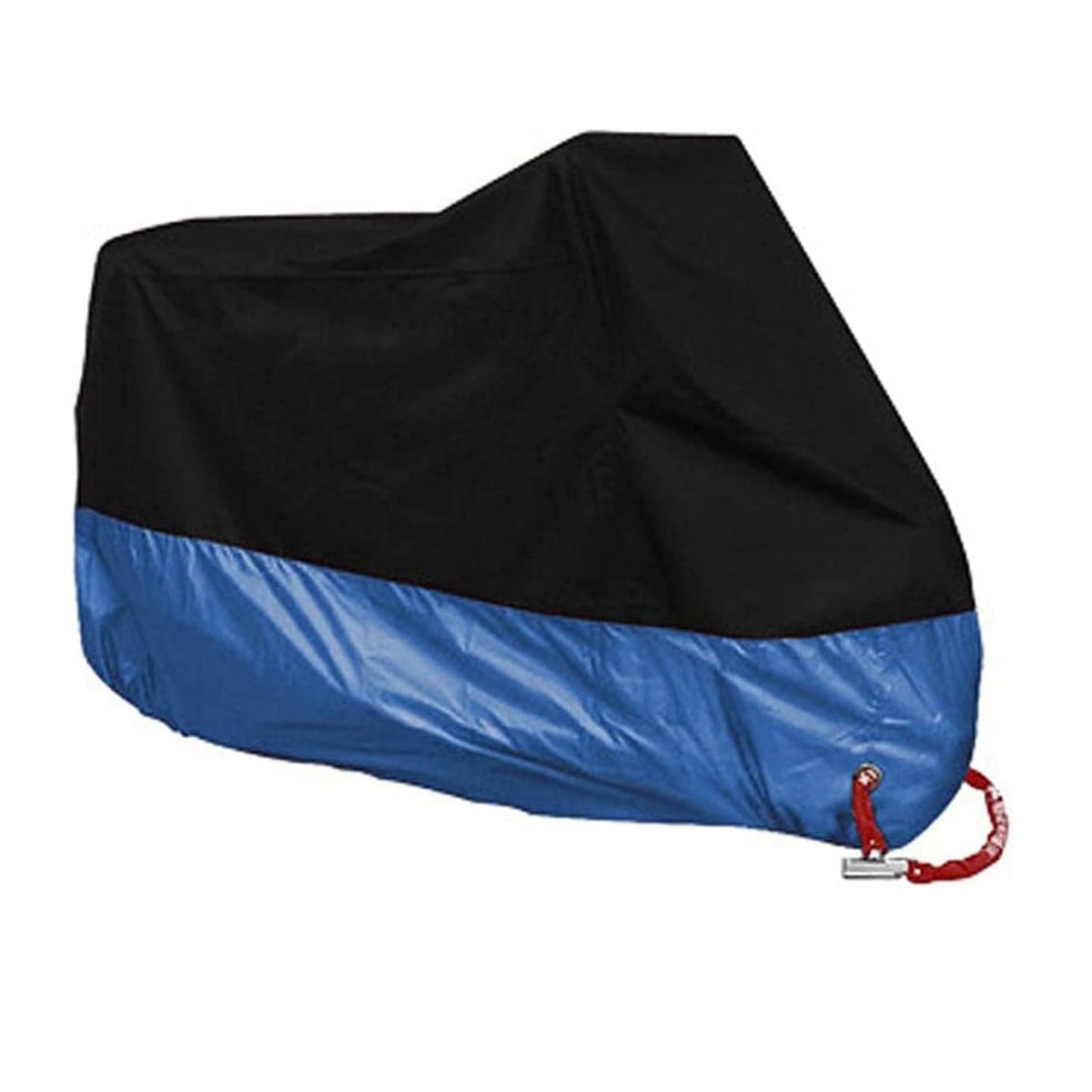 COREJOY - Carpa Funda Cubre Moto Impermeable Orificio Candado XXXL