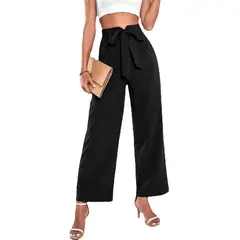 BLWOENS - Pantalones largos de pierna ancha para mujer