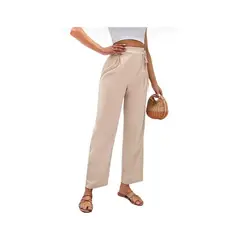 BLWOENS - Pantalones largos de pierna ancha para mujer