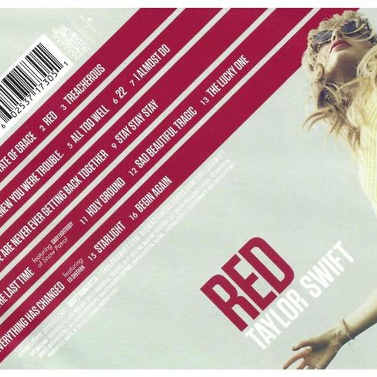 HITWAY MUSIC - TAYLOR SWIFT - RED - CD HITWAY MUSIC