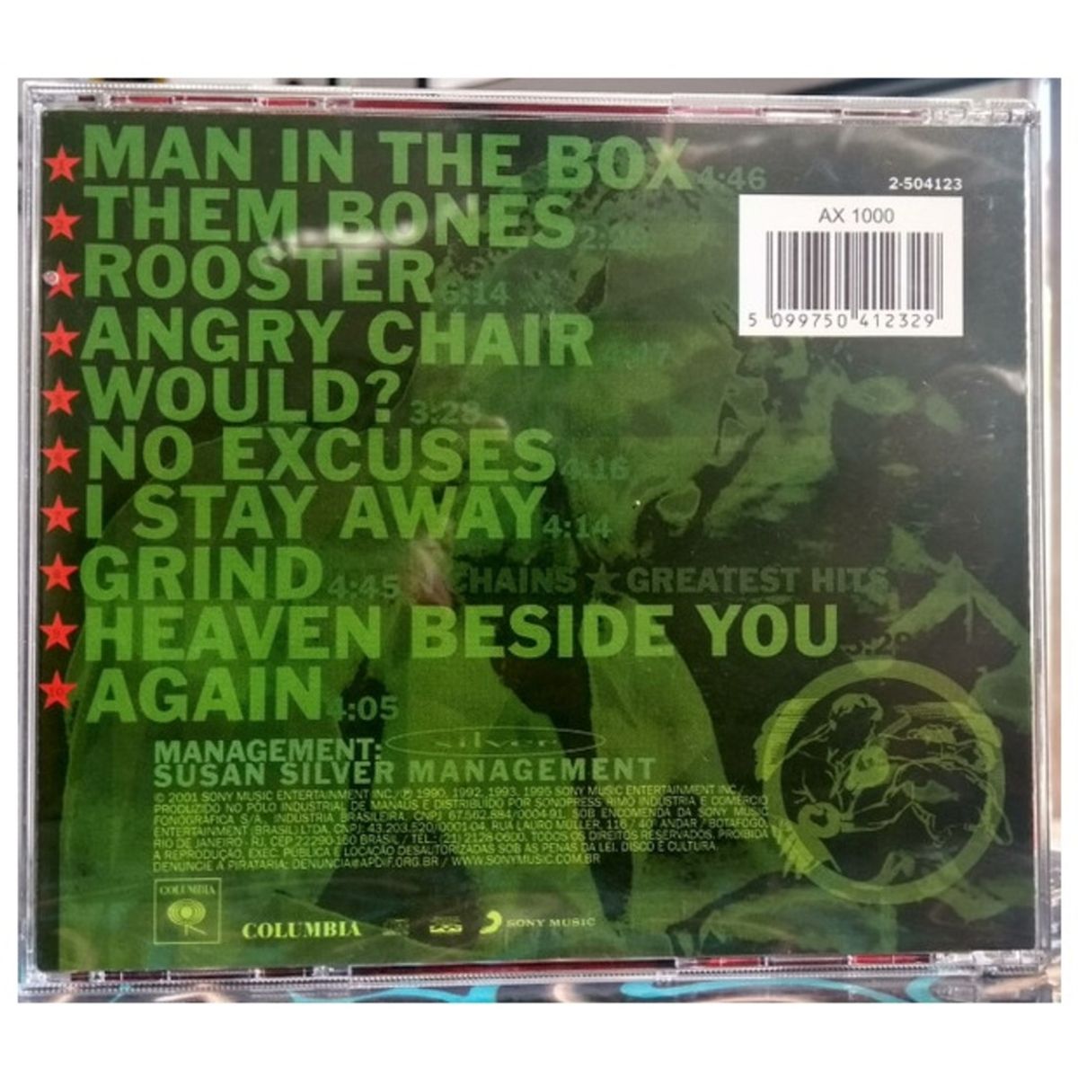 HITWAY MUSIC - ALICE IN CHAINS - GREATEST HITS - CD HITWAY MUSIC