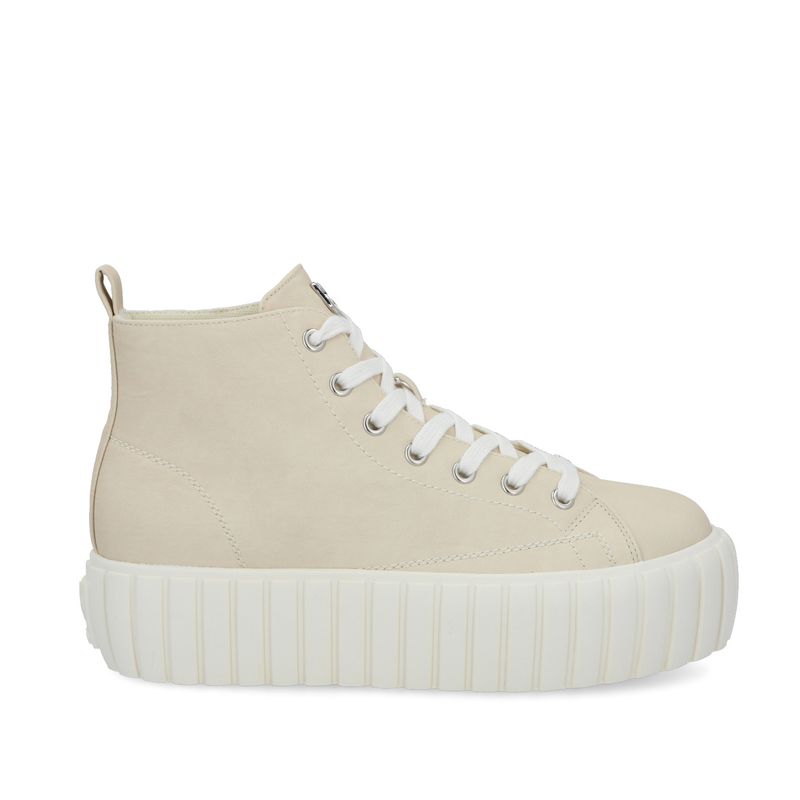 GOTTA - Zapatilla Mujer Caña Blanco Hueso 43072