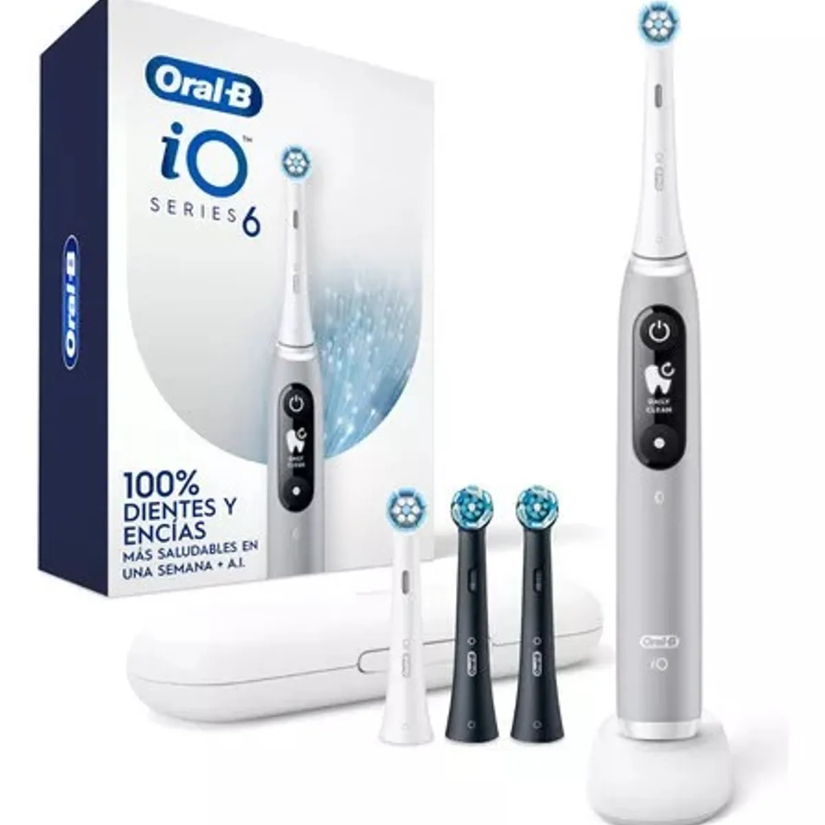 ORAL B - Cepillo de Dientes Eléctrico Oral-B iO 6 + 4 Repuestos