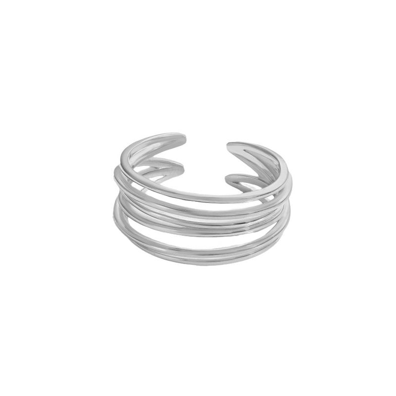 GENERICO - Anillo Plata 925 Talla US 7 - Thais Silver