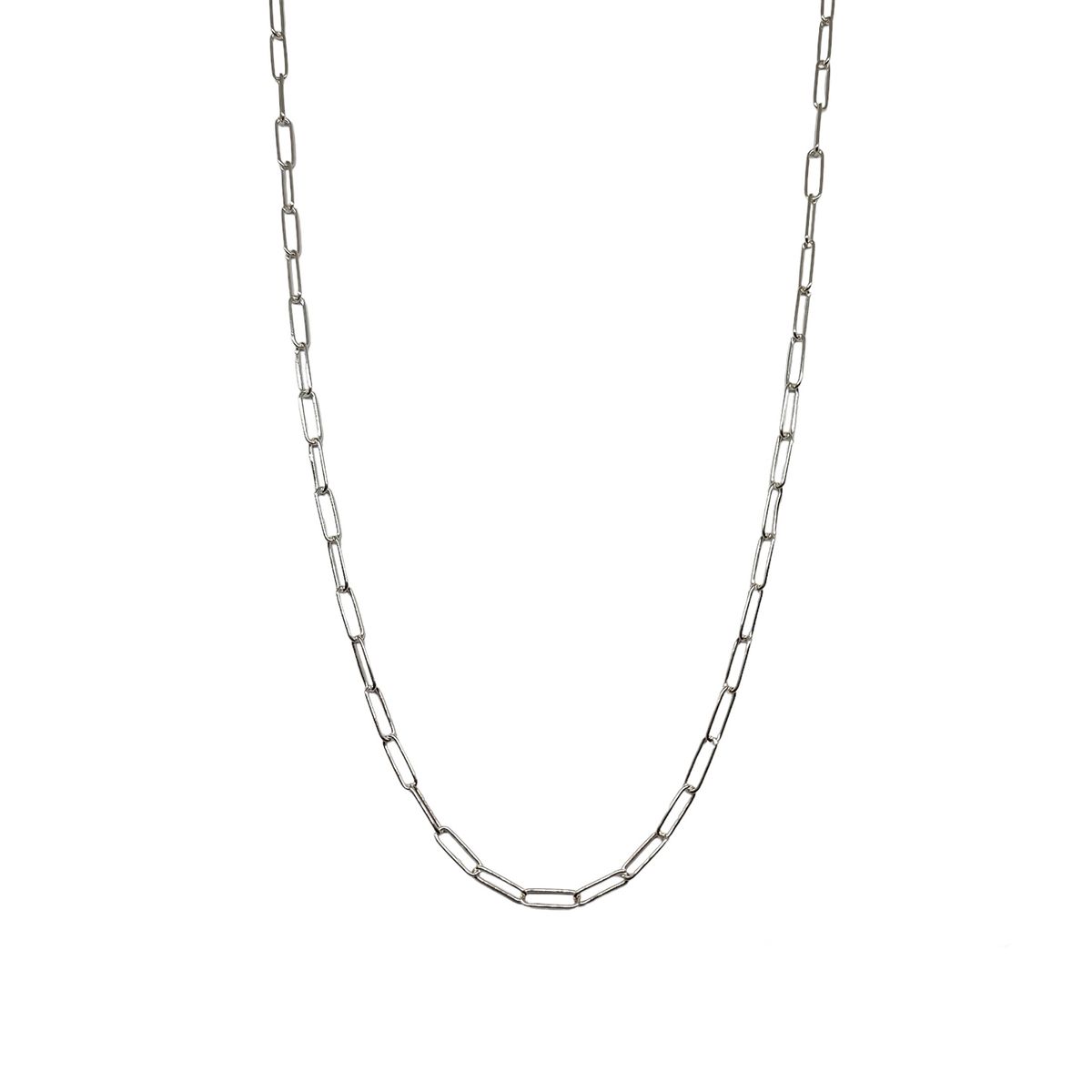 ANDREA COGGIOLA JOYAS - Cadena Eslabón Alargado 9x3mm Plata Fina 925