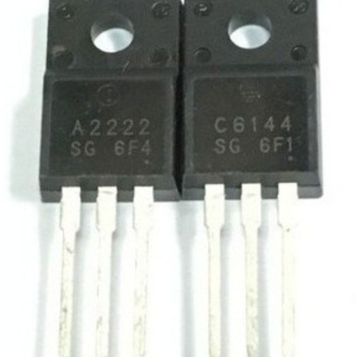 GENERICO - 5 Pares De Transistores A2222 Y C6144 Nuevos