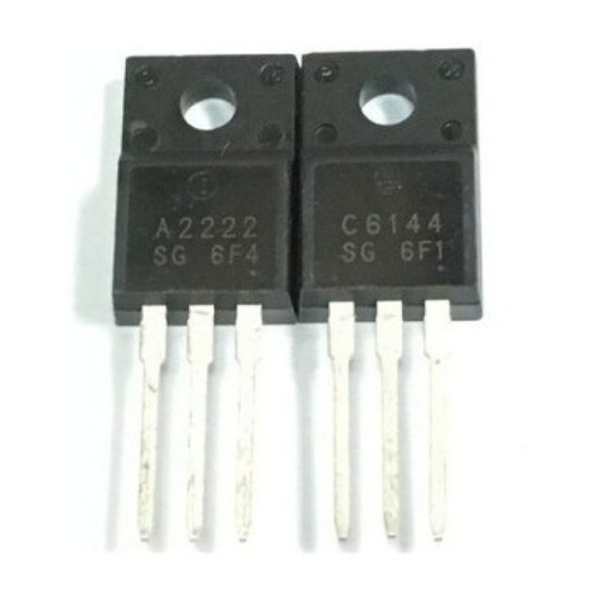 GENERICO - 5 Pares De Transistores A2222 Y C6144 Nuevos
