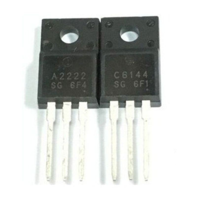 GENERICO - 5 Pares De Transistores A2222 Y C6144 Nuevos