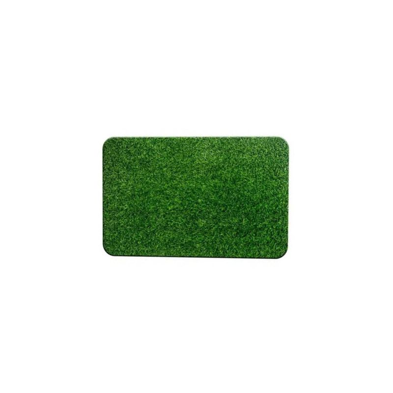 ANGELES DEL HOGAR - Pack 8 Alfombra de Pasto Cesped Artificial 60x40cm