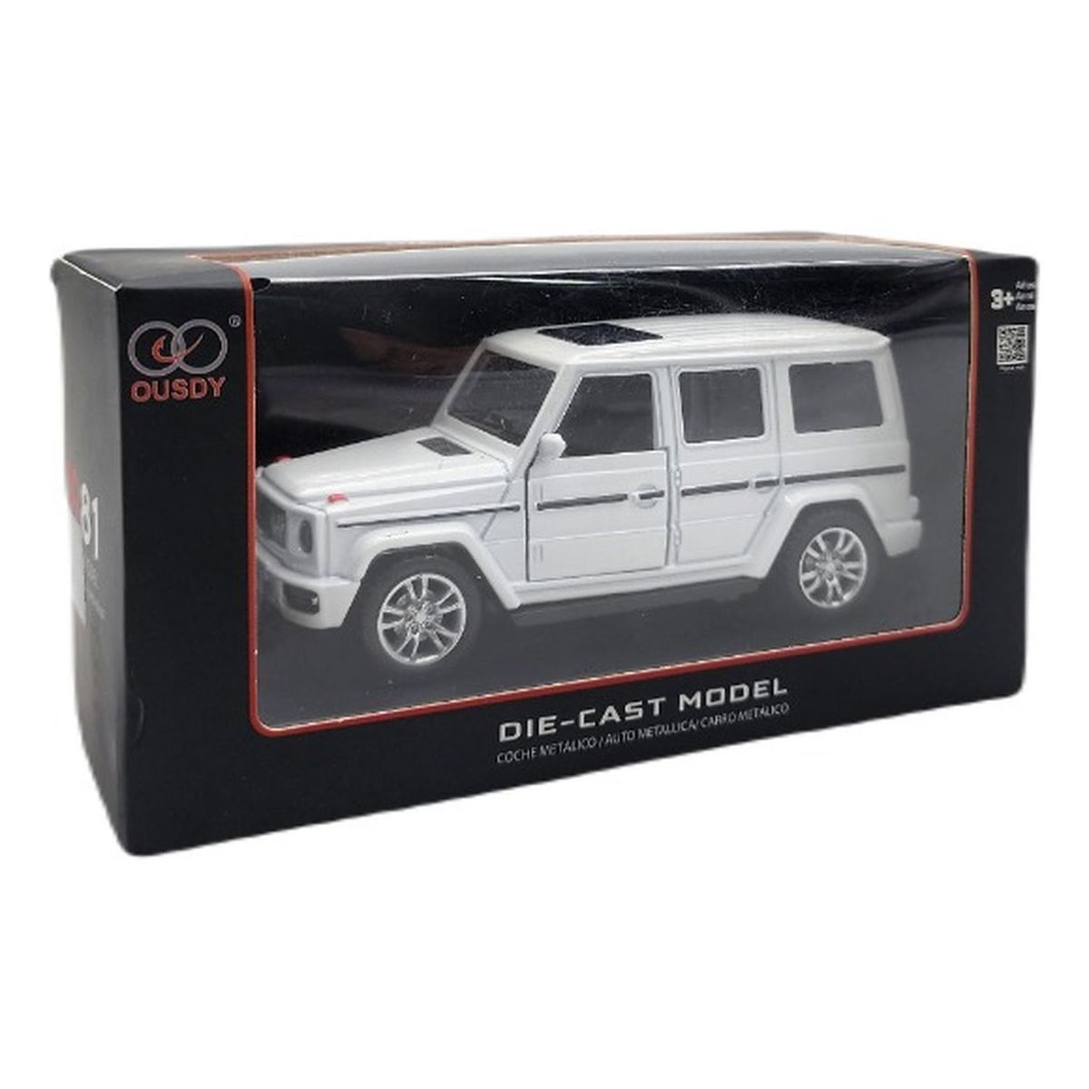 GENERICO - Autos Metálicos Modelos Coleccionables - Blanco - Talla única