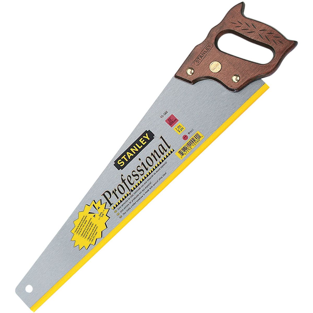 STANLEY - Serrucho carpintero 22'' Stanley 15-560