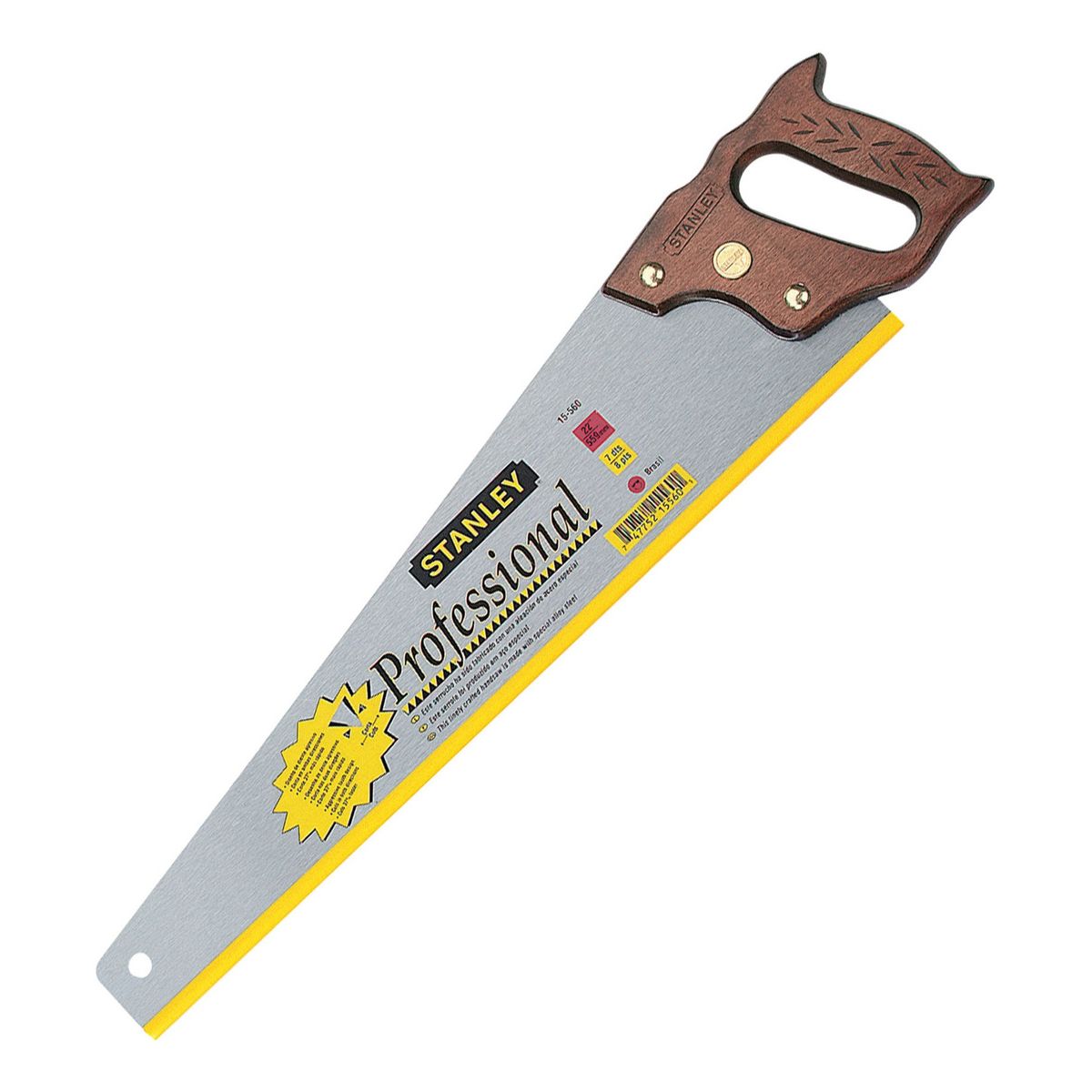 STANLEY - Serrucho carpintero 22'' Stanley 15-560