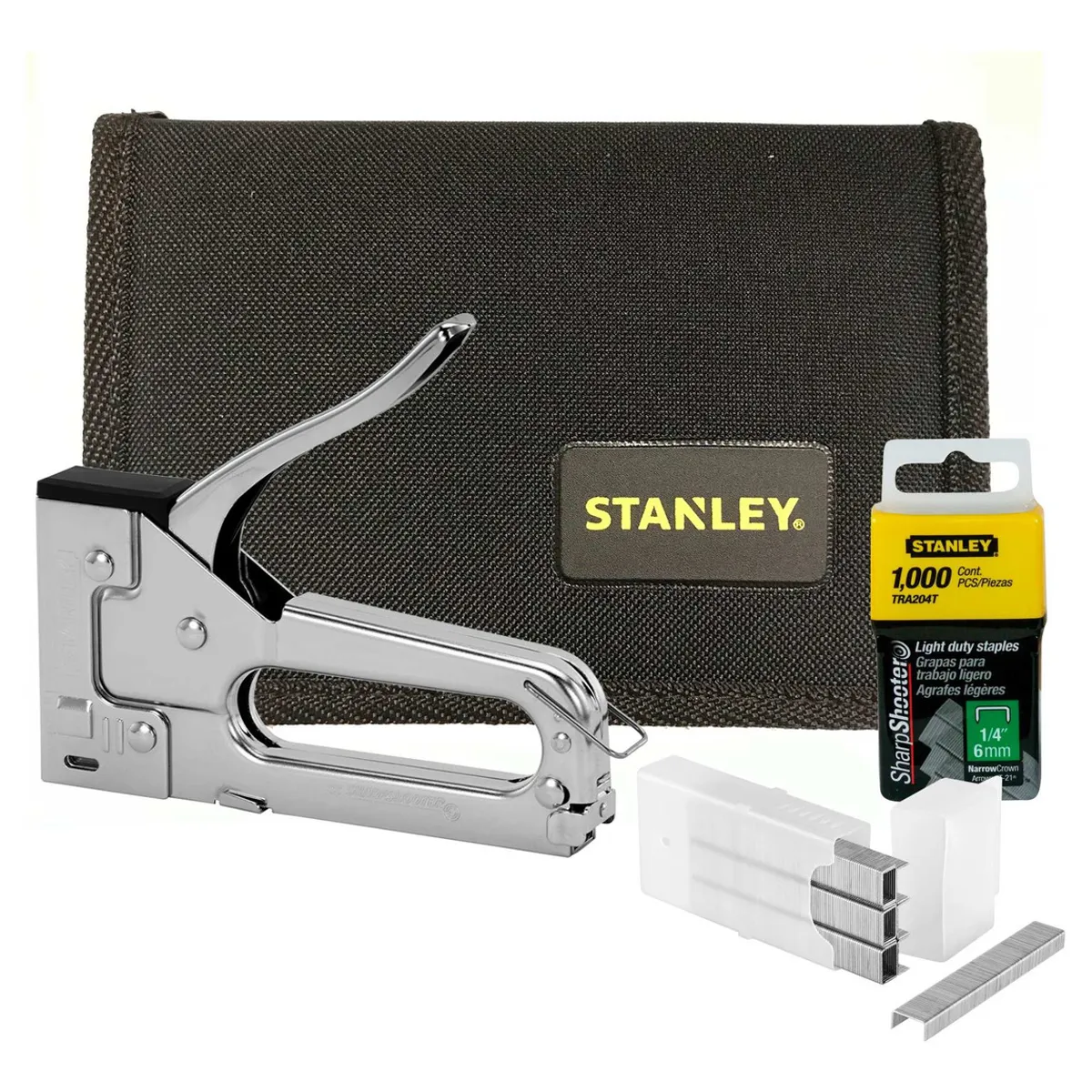 STANLEY - Engrapadora Metálica Trabajo Liviano + Grapas STANLEY TR45KC