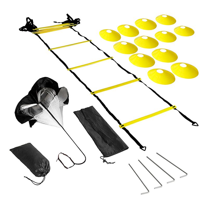 U BUY - Conjunto De Escalera De Entrenamiento De Fútbol