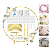 Arcos Para Globos Completo Redondo Metal Desarmable 2m