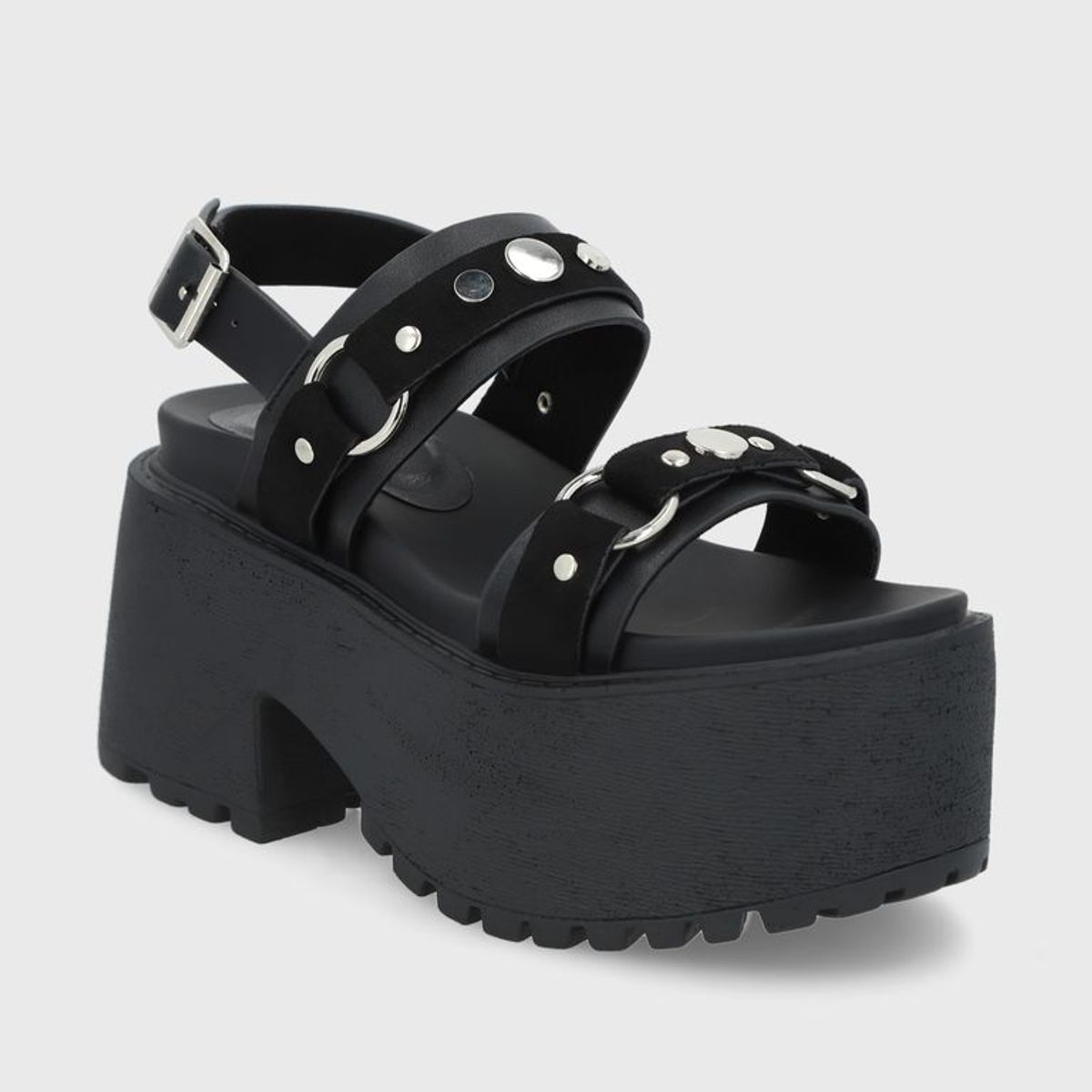 GOTTA - Sandalia Negra Mujer 1567B