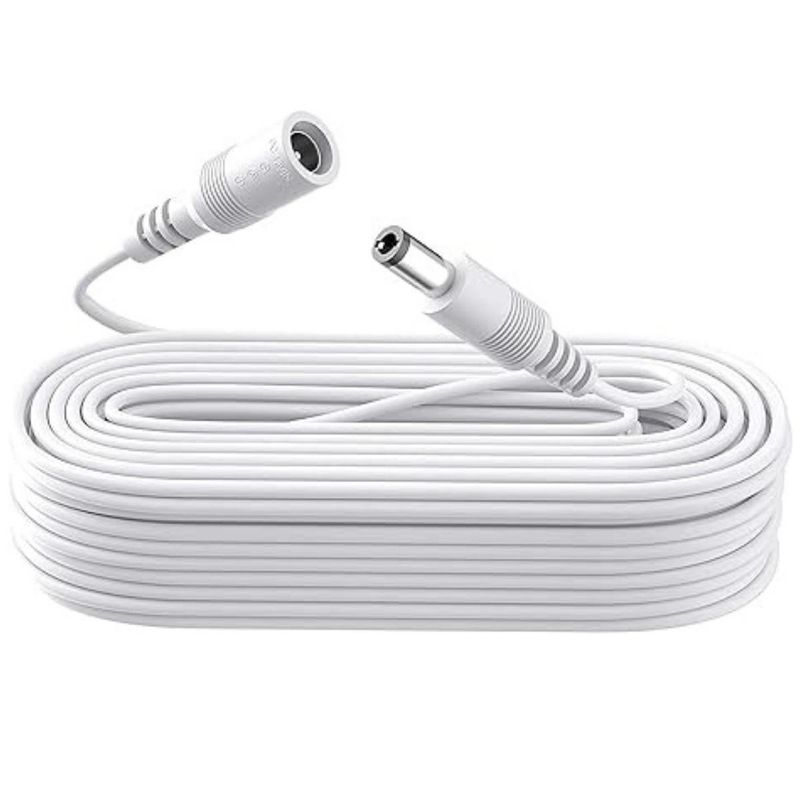 ZEKER - Cable Cámara Seguridad Extensor Universal 10 Metros 12V