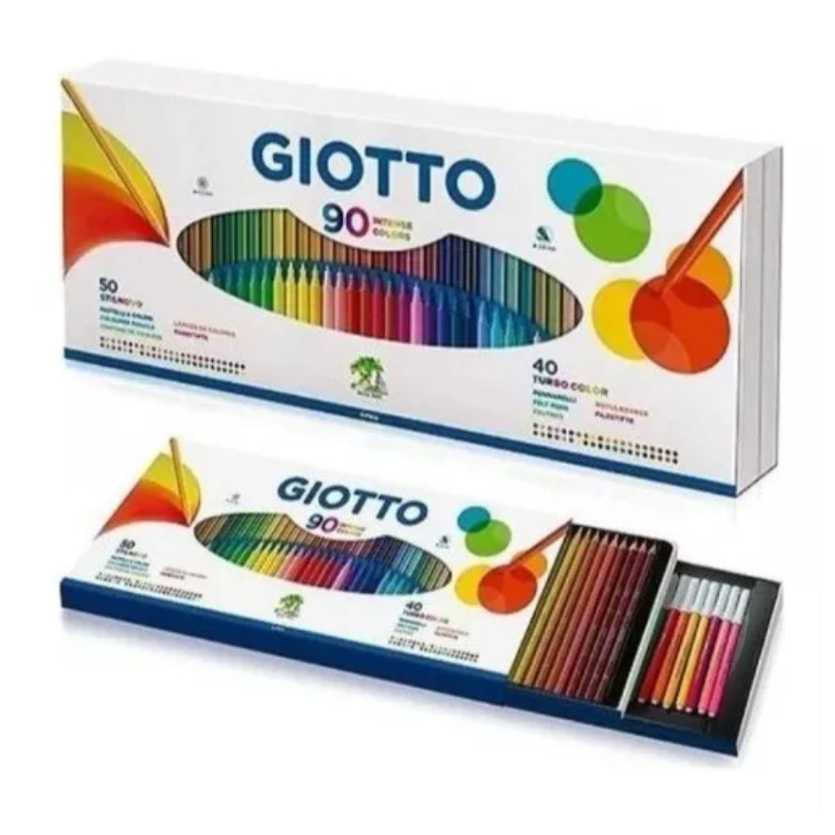 GIOTTO - Set Giotto X 90 Piezas Azc 50 Stilnovo + 40 Turbo Color