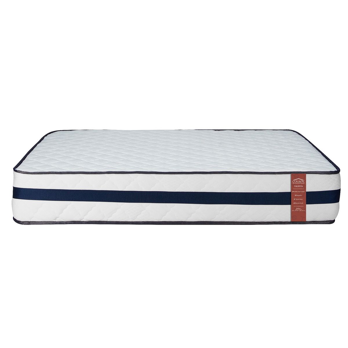 COLBOX - Colchón Valdivia C2 1.5 Plazas 105x190x30 Cm