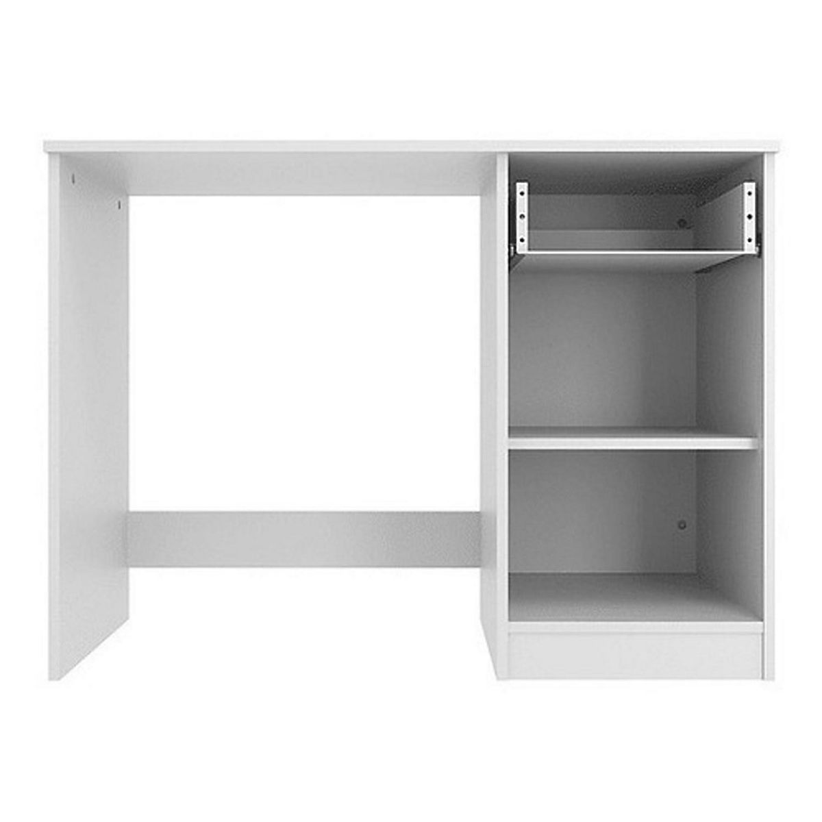 BE DESIGN - Escritorio Con Puerta Compaq Blanco