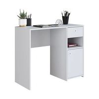 Escritorio Con Cajones Montreal Blanco