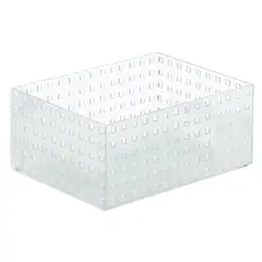 LIKE-IT - Canasto Organizador para Cajon. 28 x 21 cm. Transparente
