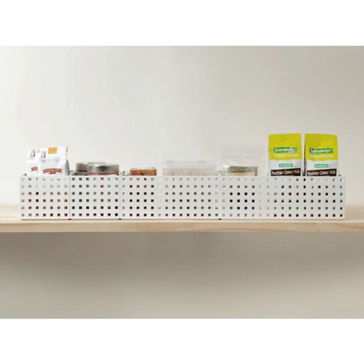 LIKE-IT - Contenedor Bricks Apilable Sin División Blanco 35x14x125cm Like it®