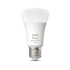 PHILIPS HUE - Ampolleta Led E27 1.100lm, Rgb, Bt, Wifi, 9 Watt
