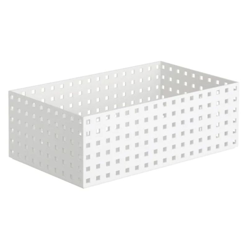LIKE-IT - Contenedor Bricks Apilable Sin División Blanco 35x21x125cm Like it®
