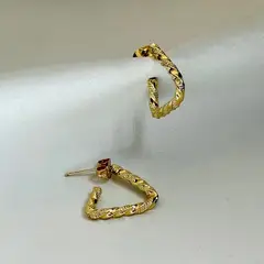 GENERICO - Aro bañado en oro 18k