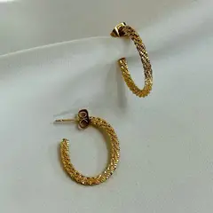 GENERICO - Aro bañado en oro 18k