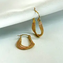 GENERICO - Aro bañado en oro 18k