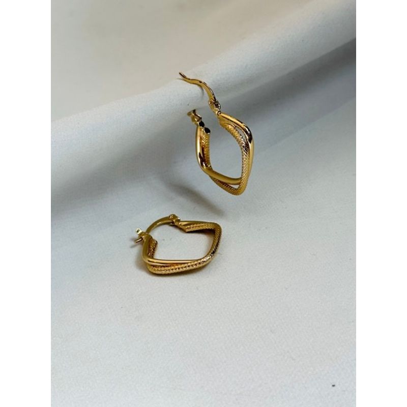 GENERICO - Aro bañado en oro 18k