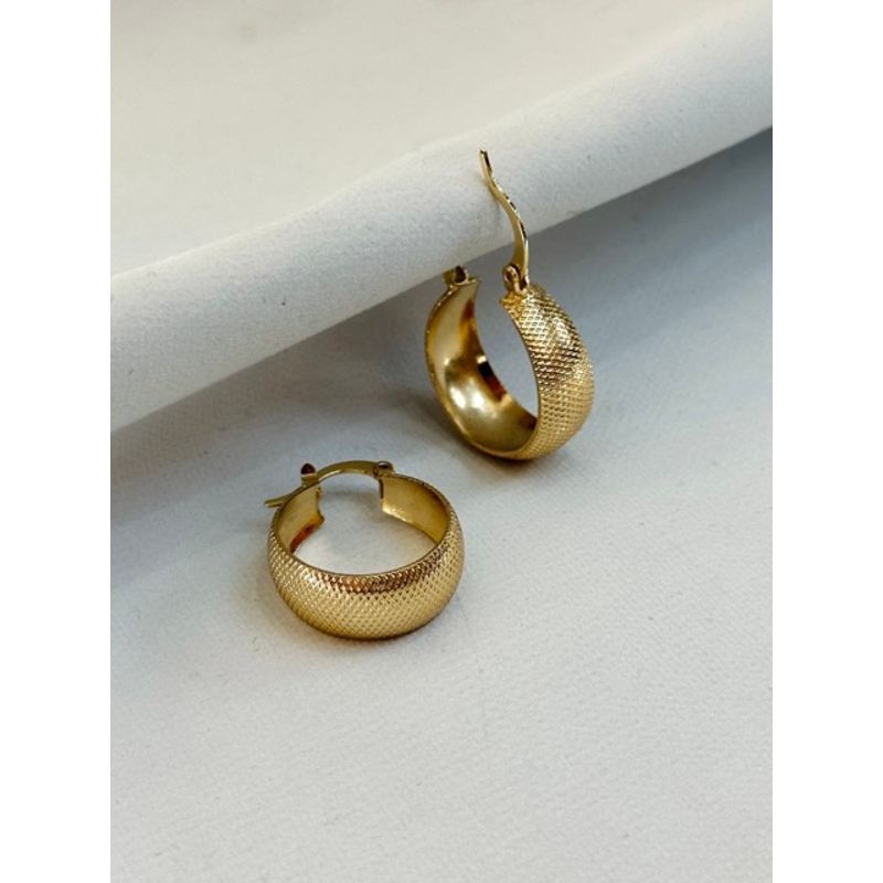 GENERICO - Aro bañado en oro 18k