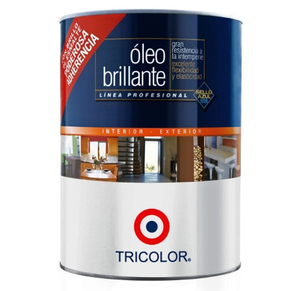 TRICOLOR - OLEO 1/4 GAL NEGRO TRIC PROF