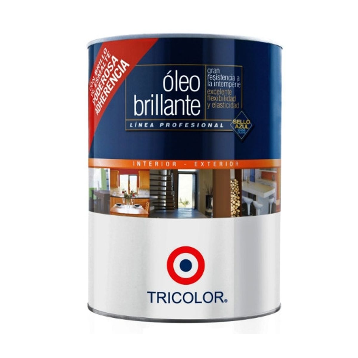 TRICOLOR - OLEO 1/4 GAL NEGRO TRIC PROF
