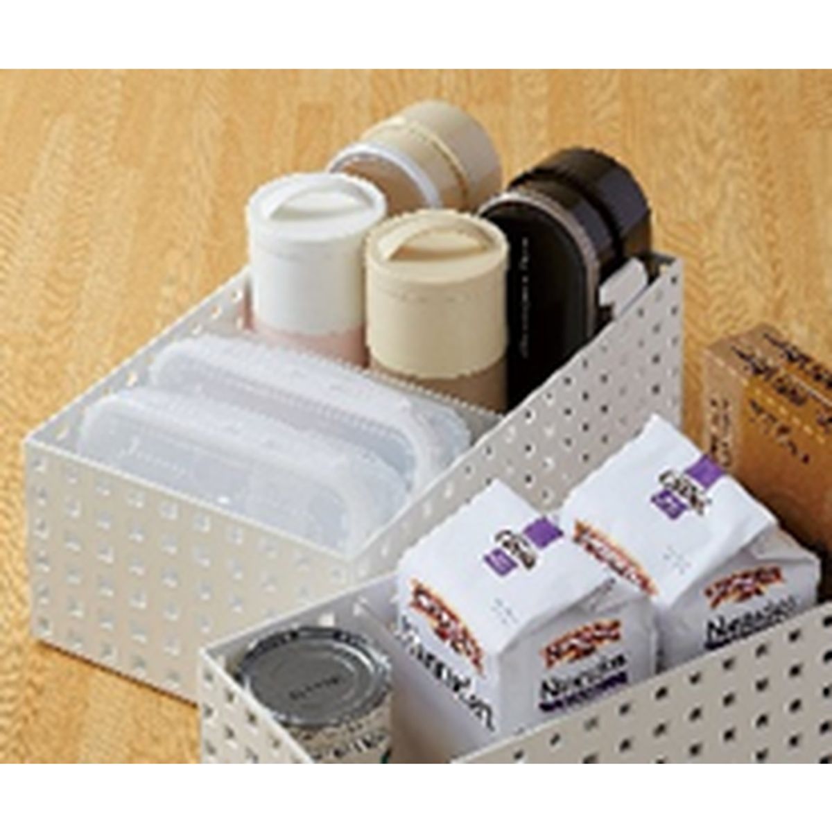 LIKE-IT - Contenedor organizador Like It Bricks 9116B modular con divisores 2 para despensa y clóset Fabricado en Japón