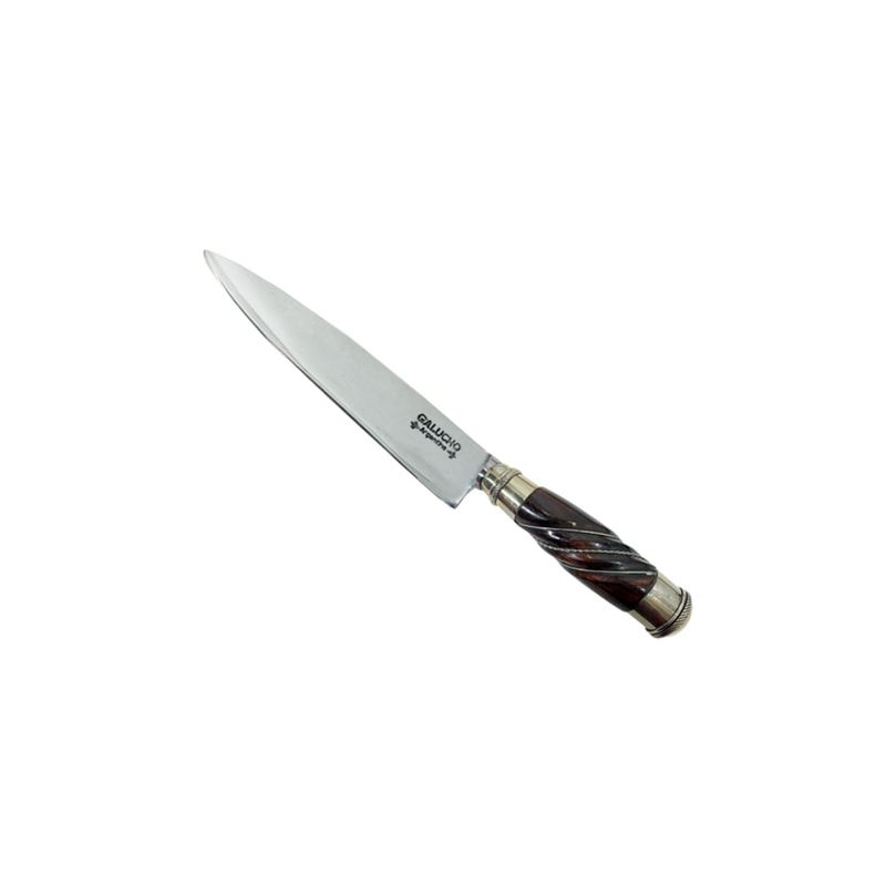 GENERICO - Cuchillo Galucho Alpaca y Madera 16 cm - Fire Chile
